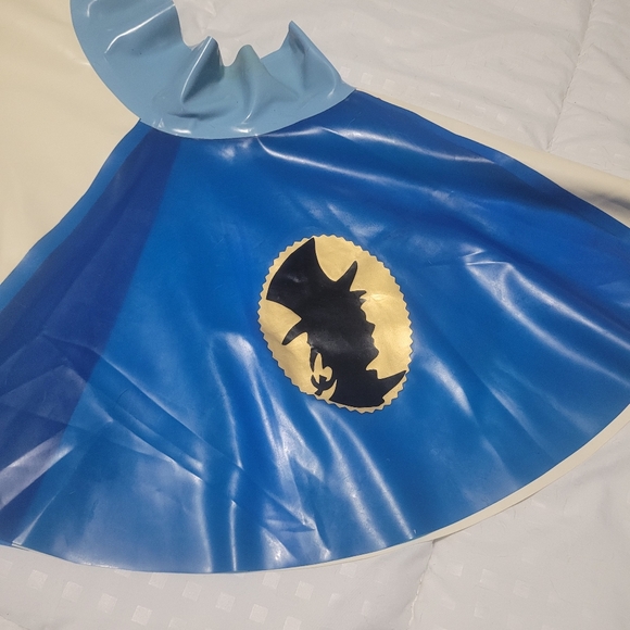 REAL LATEX by DAWNAMATRIX Alice in Wonderland Circle Skirt Sz S - Picture 8 of 9